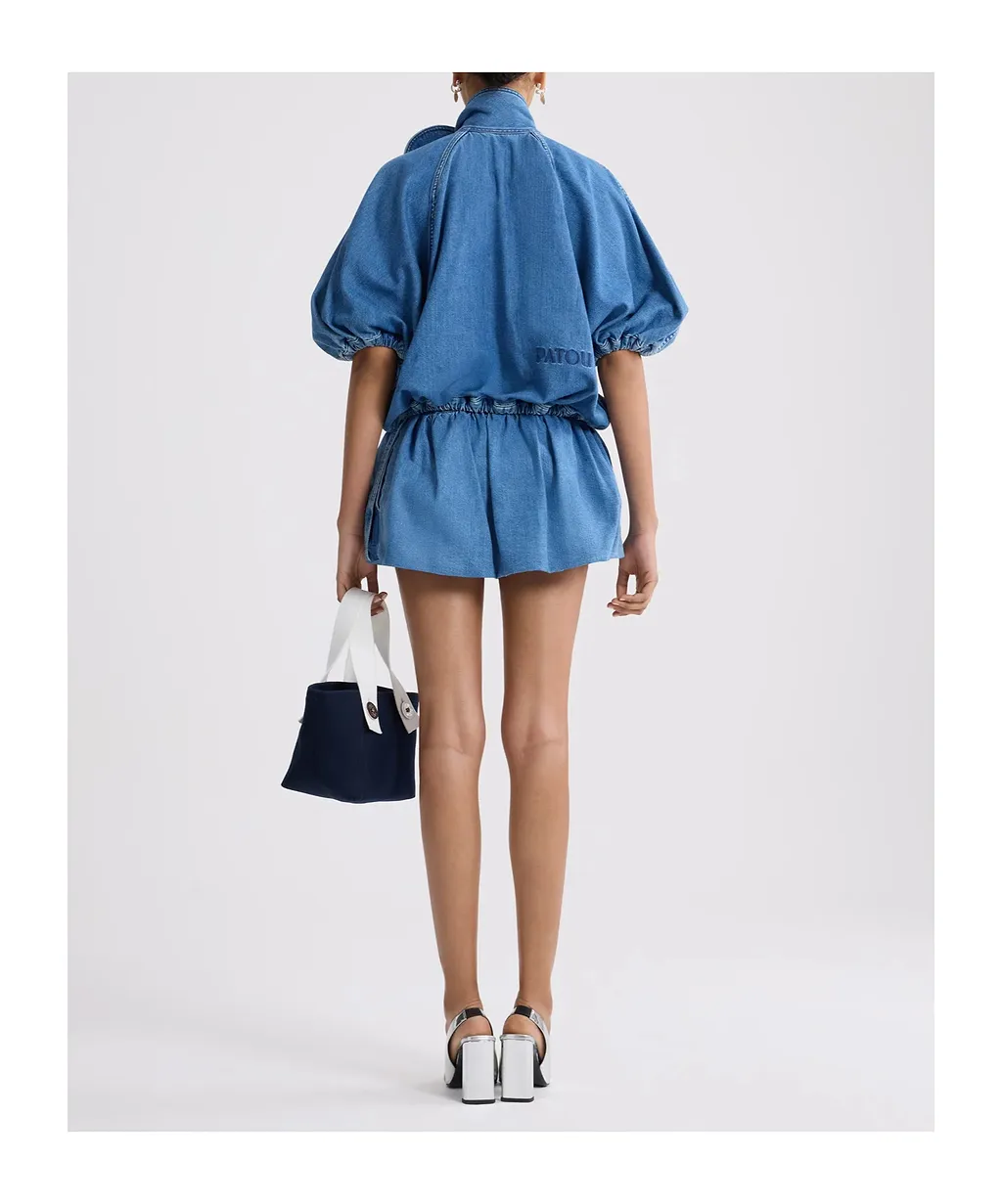 Patou Zip-Up Bomber Jacket