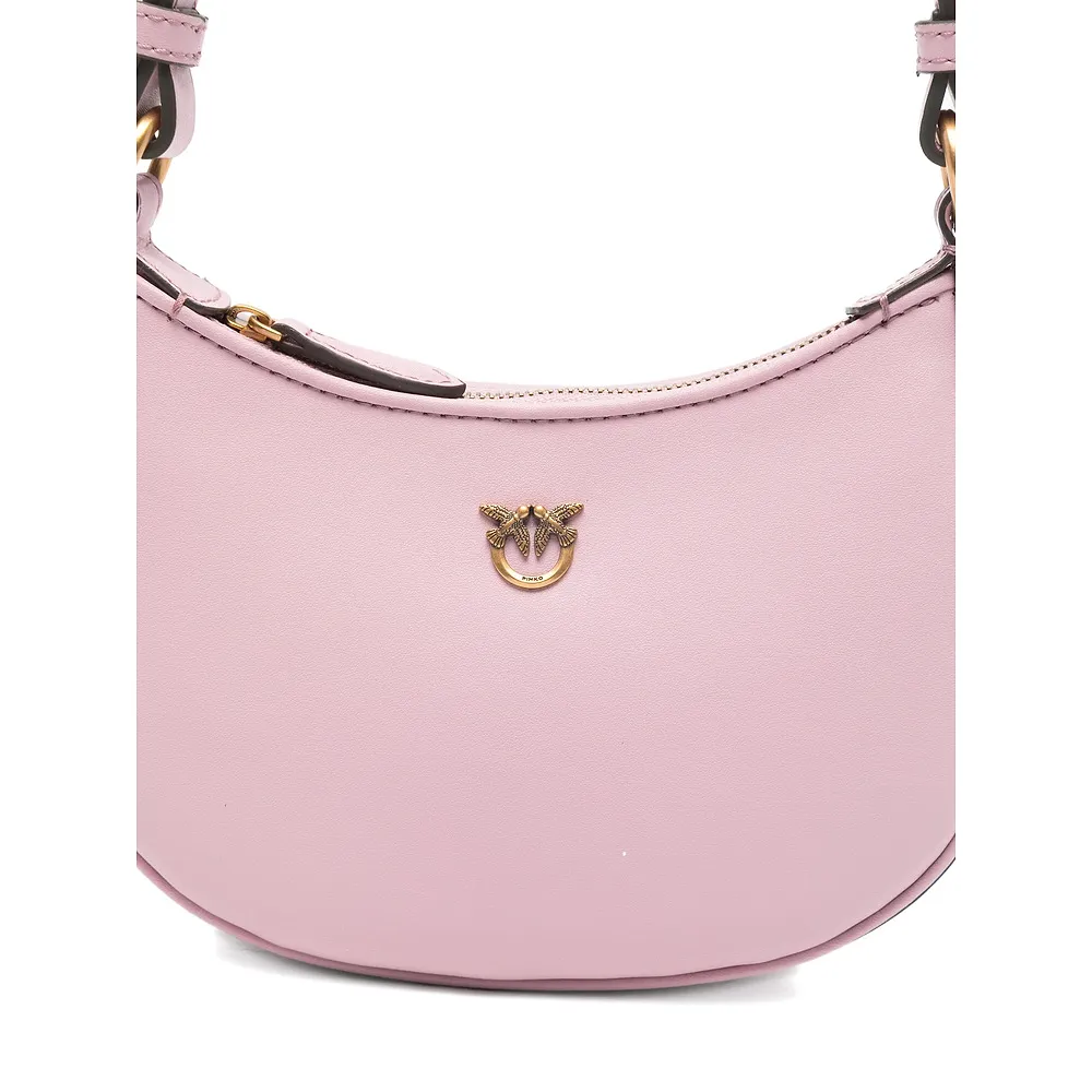 Half-Moon Shaped Mini Shoulder Bag