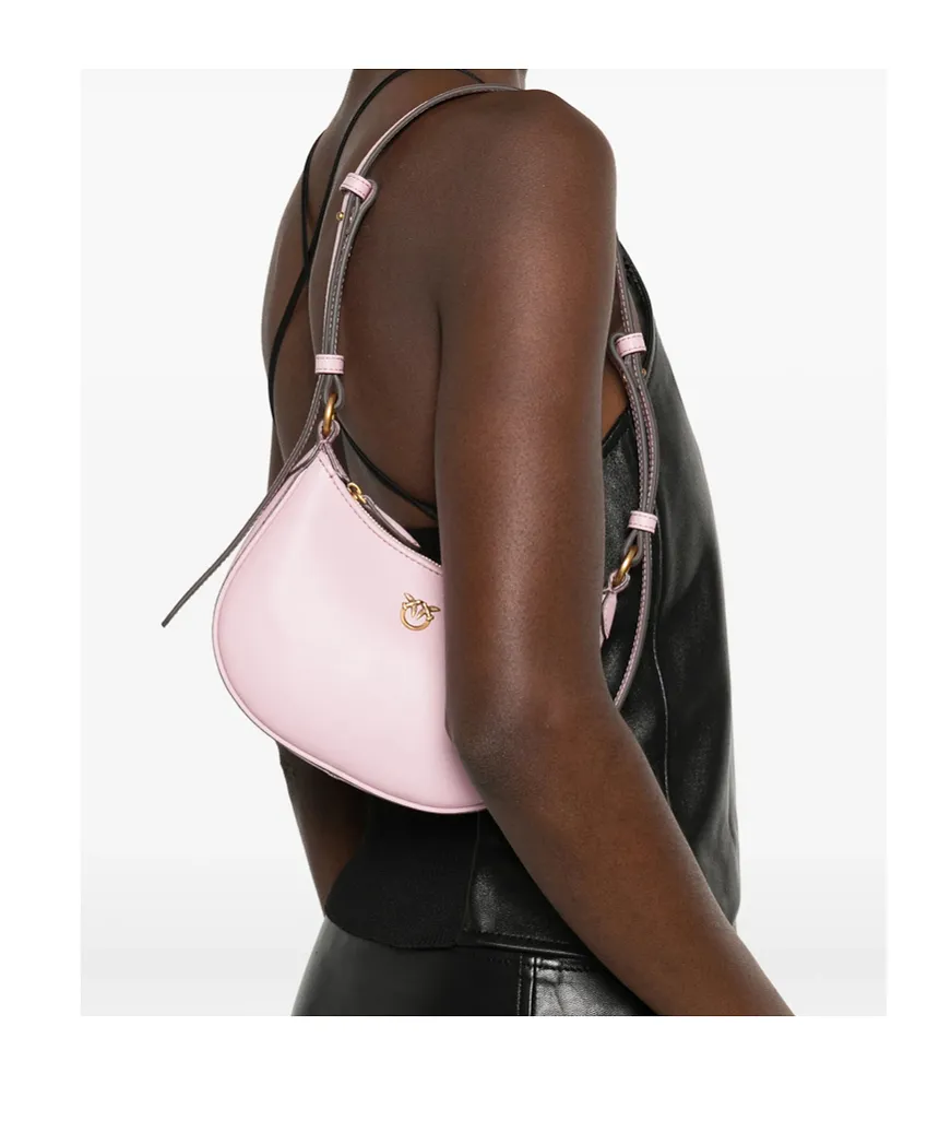 Half-Moon Shaped Mini Shoulder Bag
