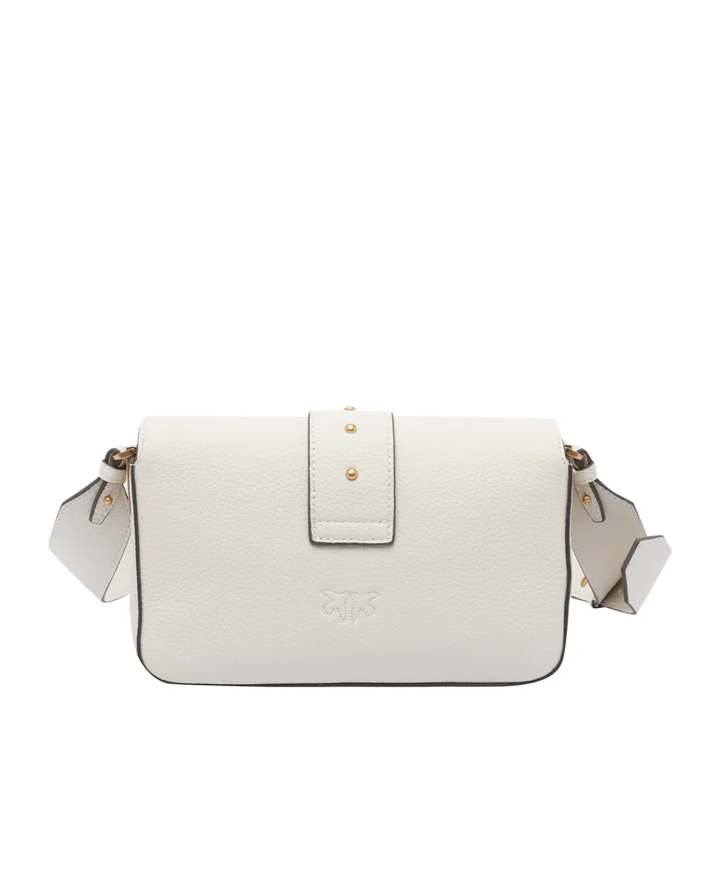 Pinko Love Birds Foldover Top Satchel Bag
