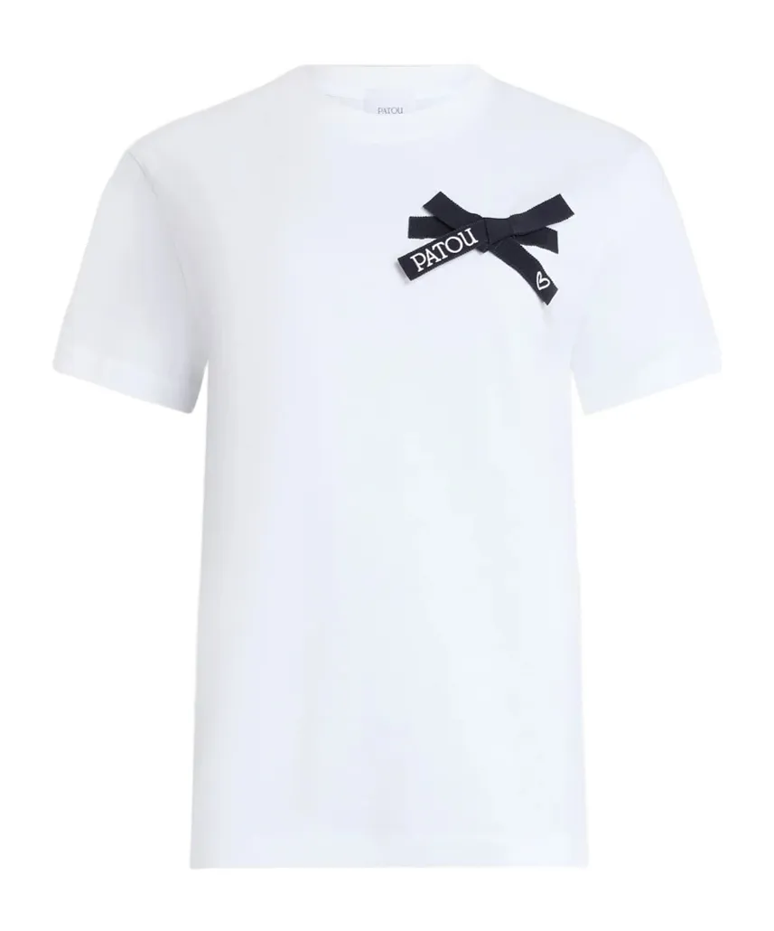 Patou Logo Bow T-Shirt