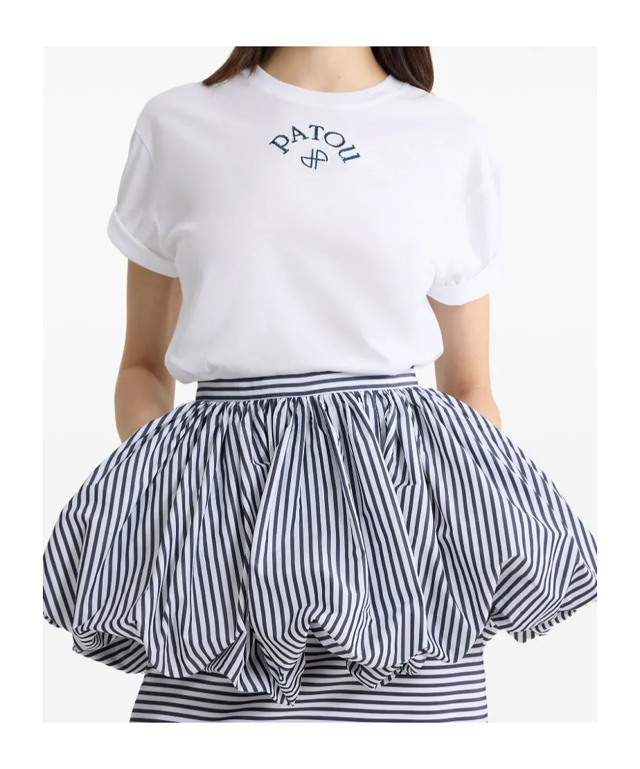 Patou Logo Embroidered T-Shirt