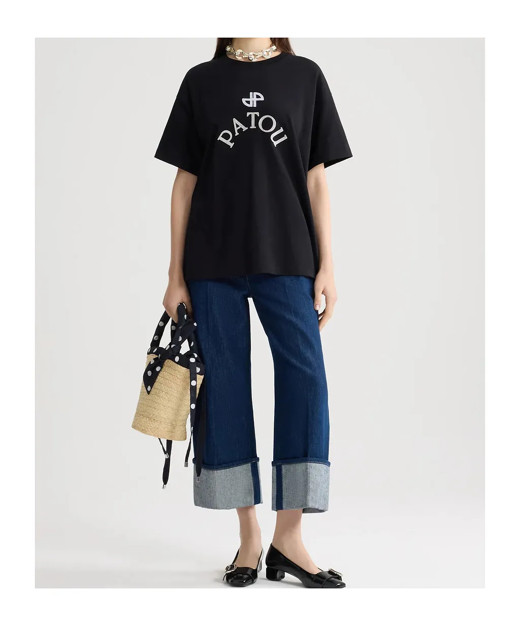 Patou Jp Logo Oversized T-Shirt