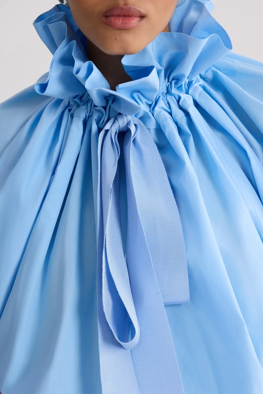Ruffled Ribbon Top