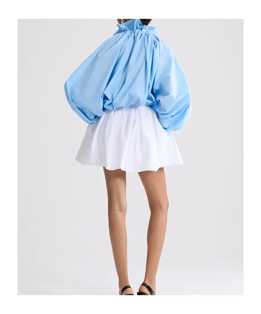 Ruffled Ribbon Top