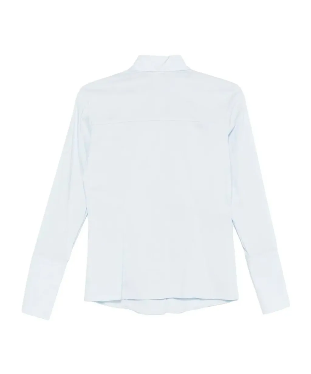 Button-Fastening Shirt