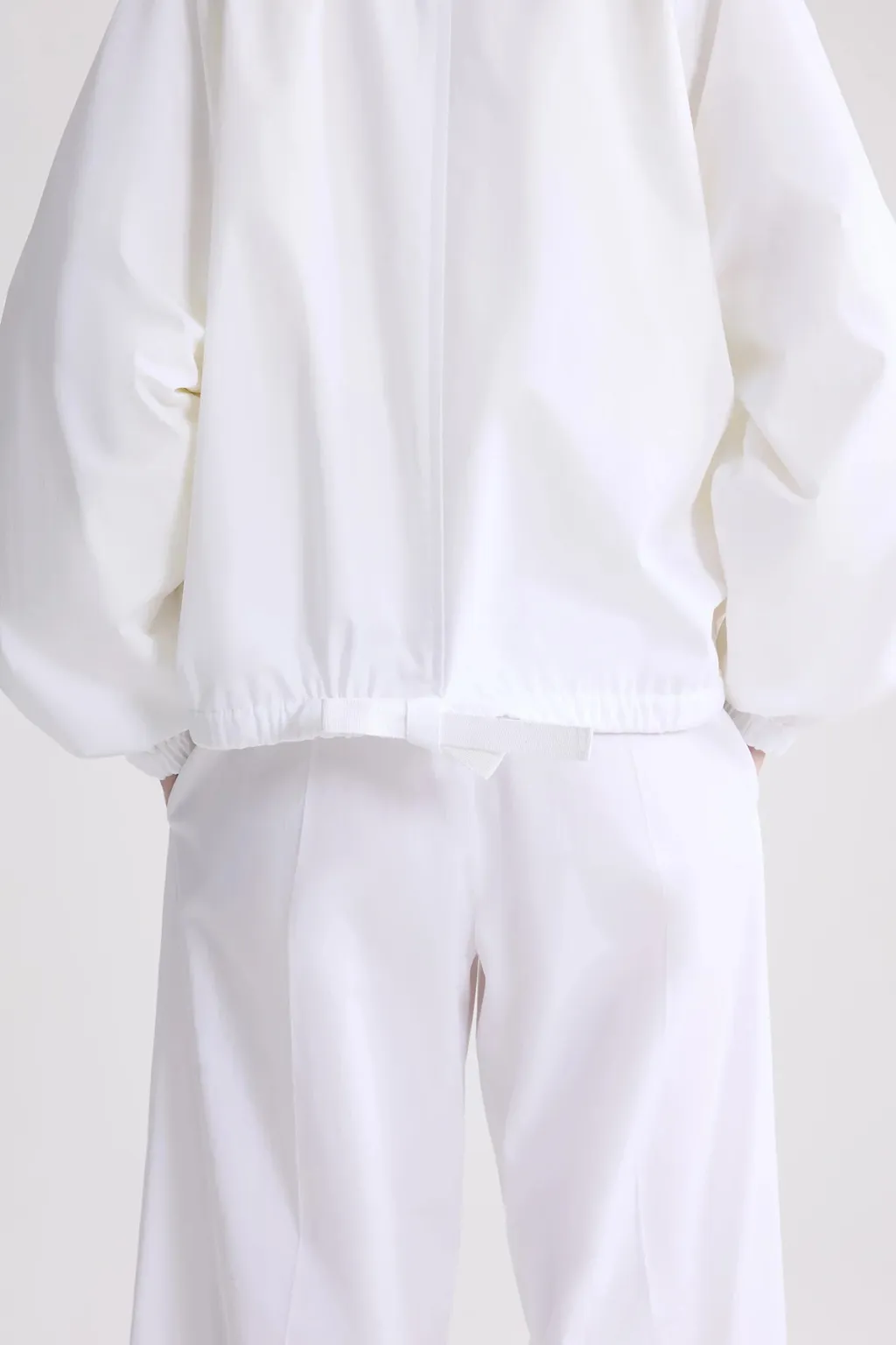 Zipped Bomber Jacket