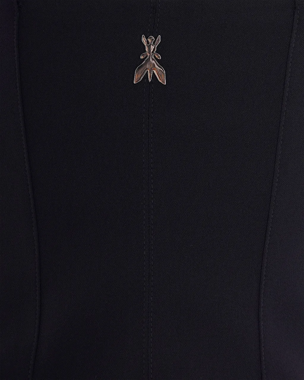 Patrizia Pepe Buttoned Strapless Top