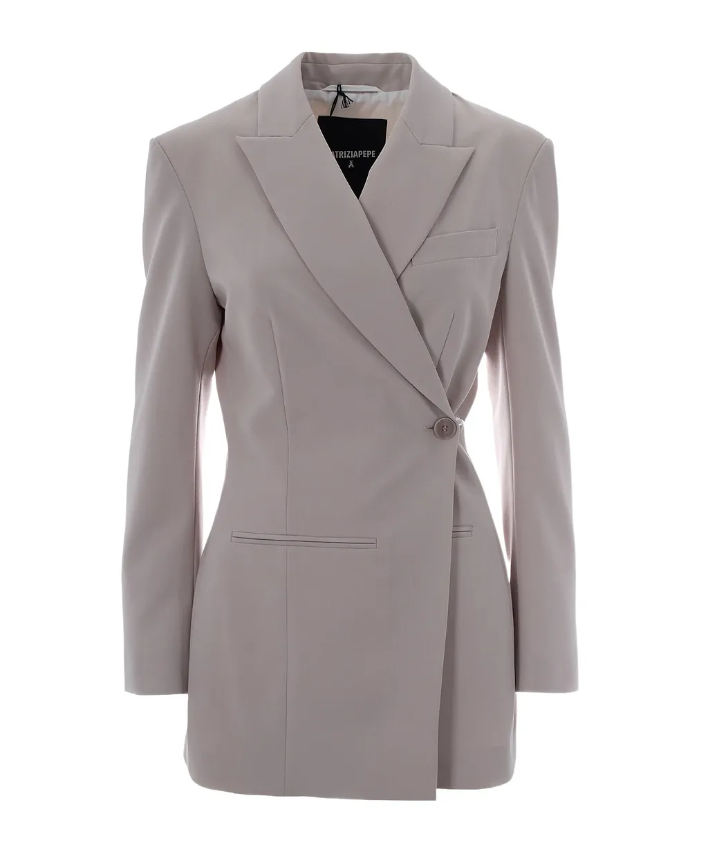 Patrizia Pepe Single-Breasted Blazer