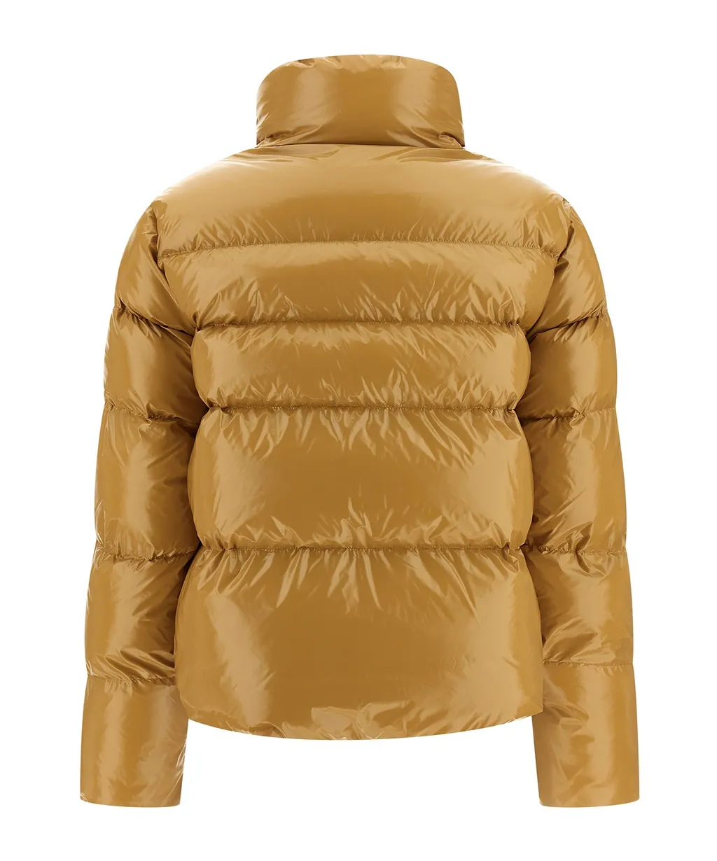 Pinko Long-Sleeved Zip-Up Down Jacket
