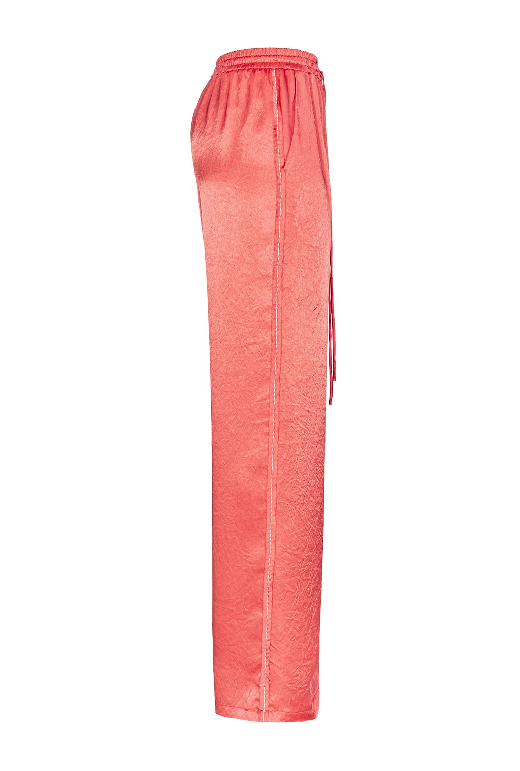 Pinko Pyjama-Style Satin Palazzo Trousers