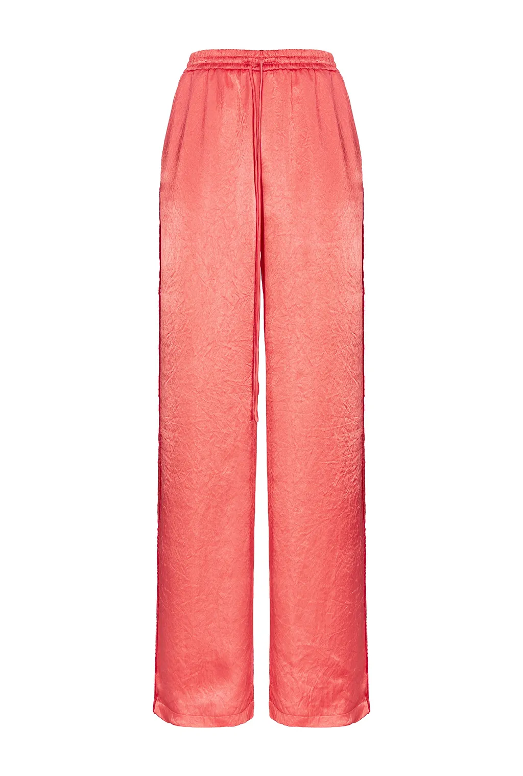 Pinko Pyjama-Style Satin Palazzo Trousers