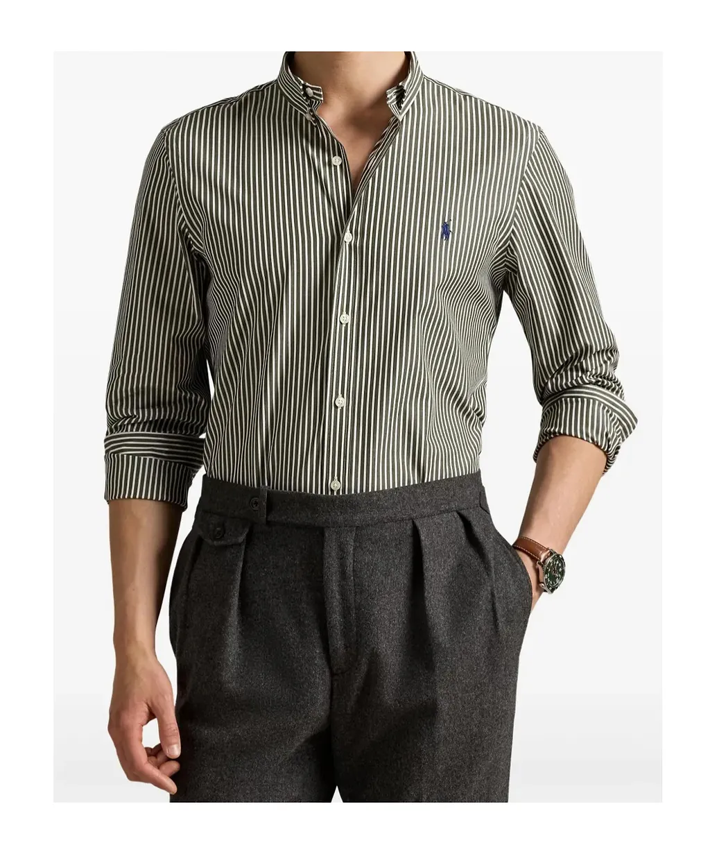 Polo Ralph Lauren All Fit Striped Stretch Poplin Shirt