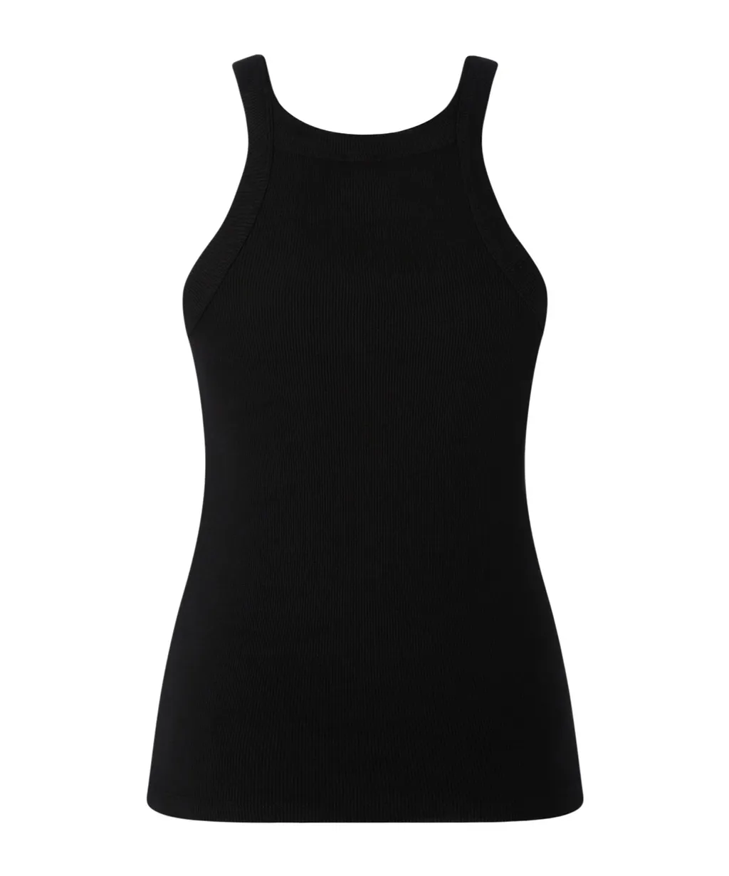 Pinko X Patrick Mcdowell Semi-Sheer Tank Top