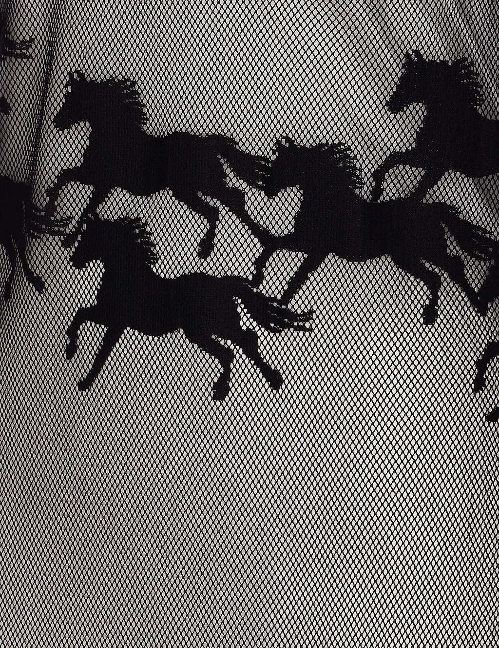 Pinko X Patrick Mcdowell Horse Motif Sheer Midi Dress
