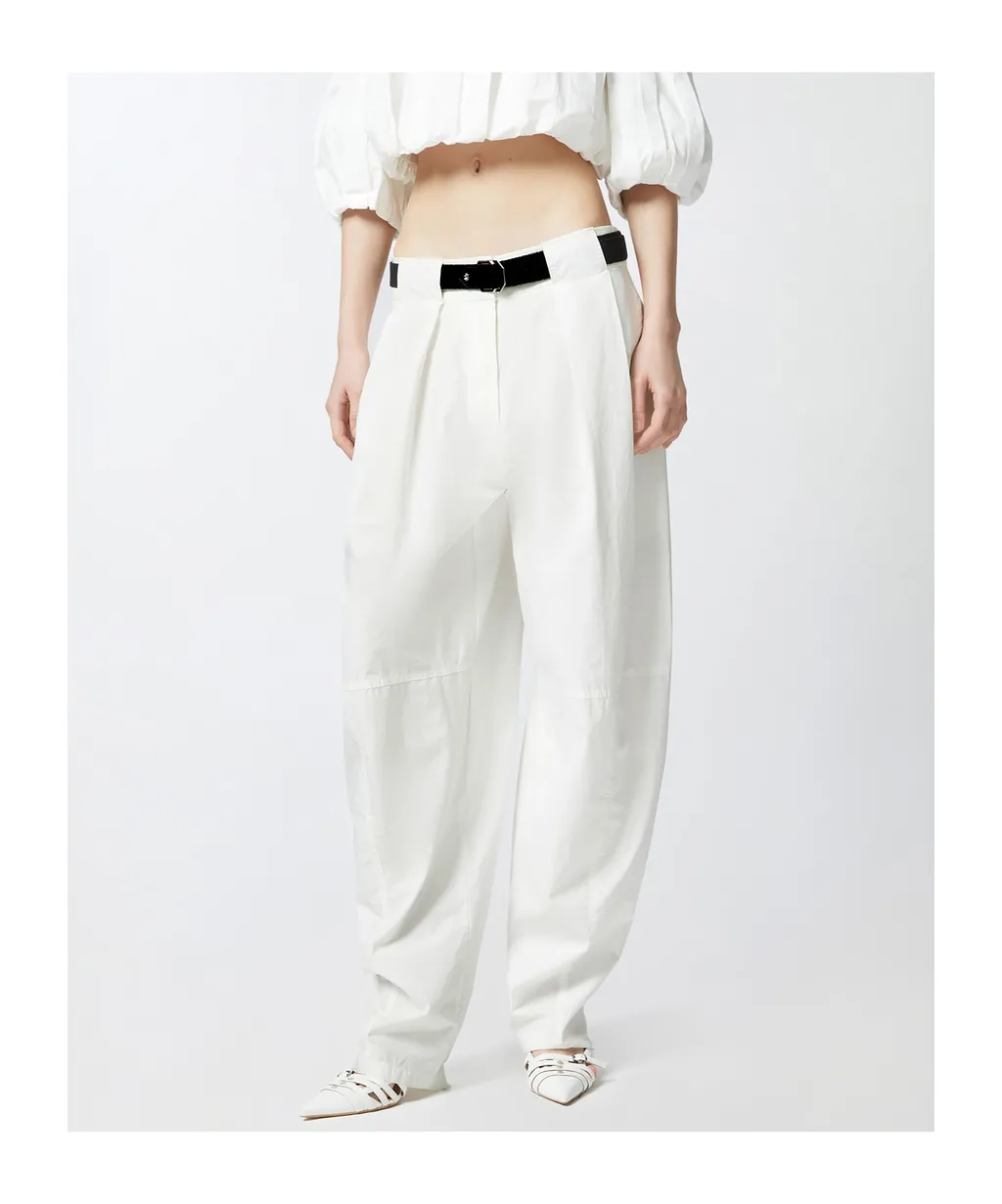 Pleat-Detail Trousers