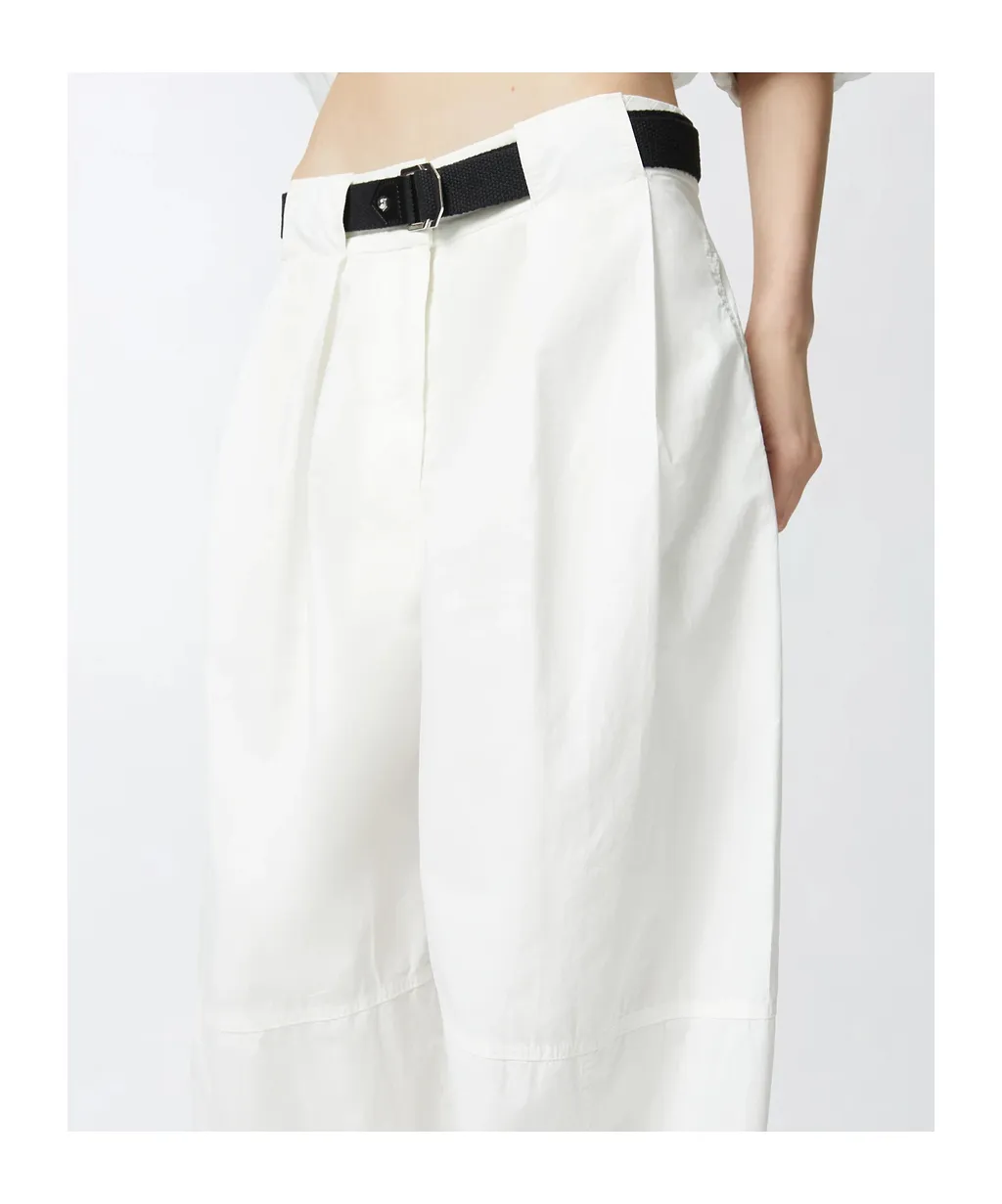 Pleat-Detail Trousers