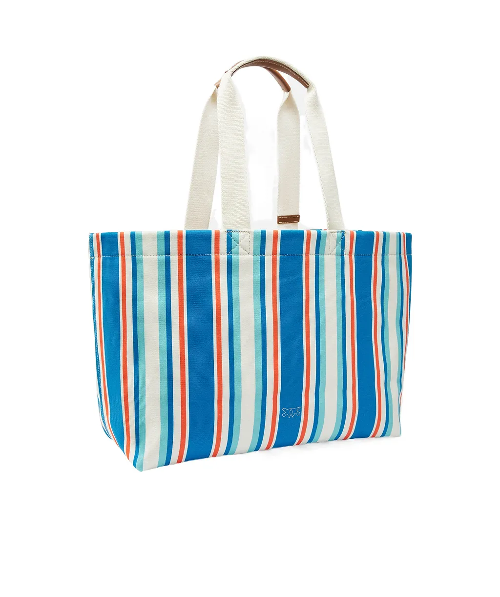 Shopping Bag Extra Striped Print