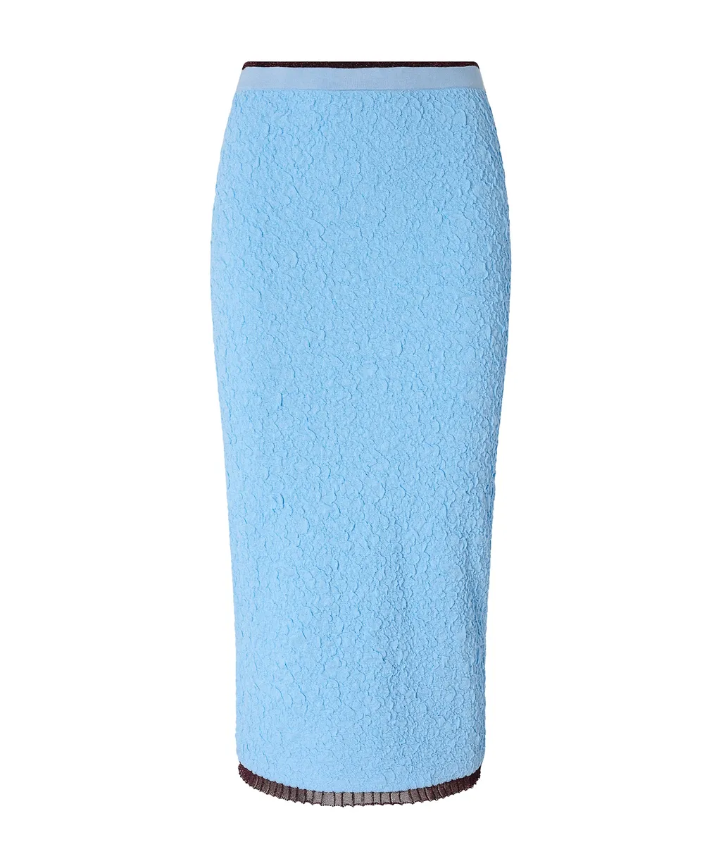 Textured Midi Skirt