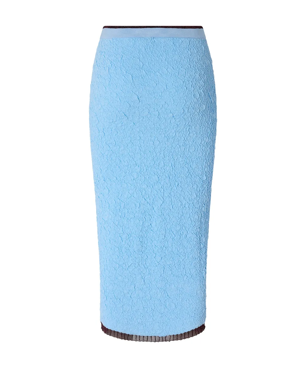 Textured Midi Skirt