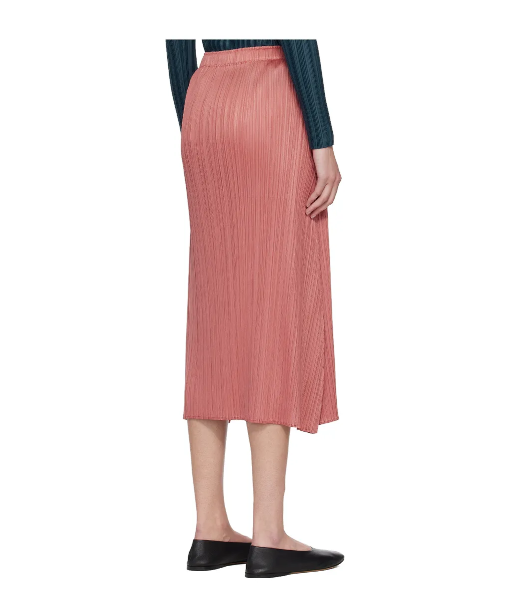 Pleated Midi Skirt