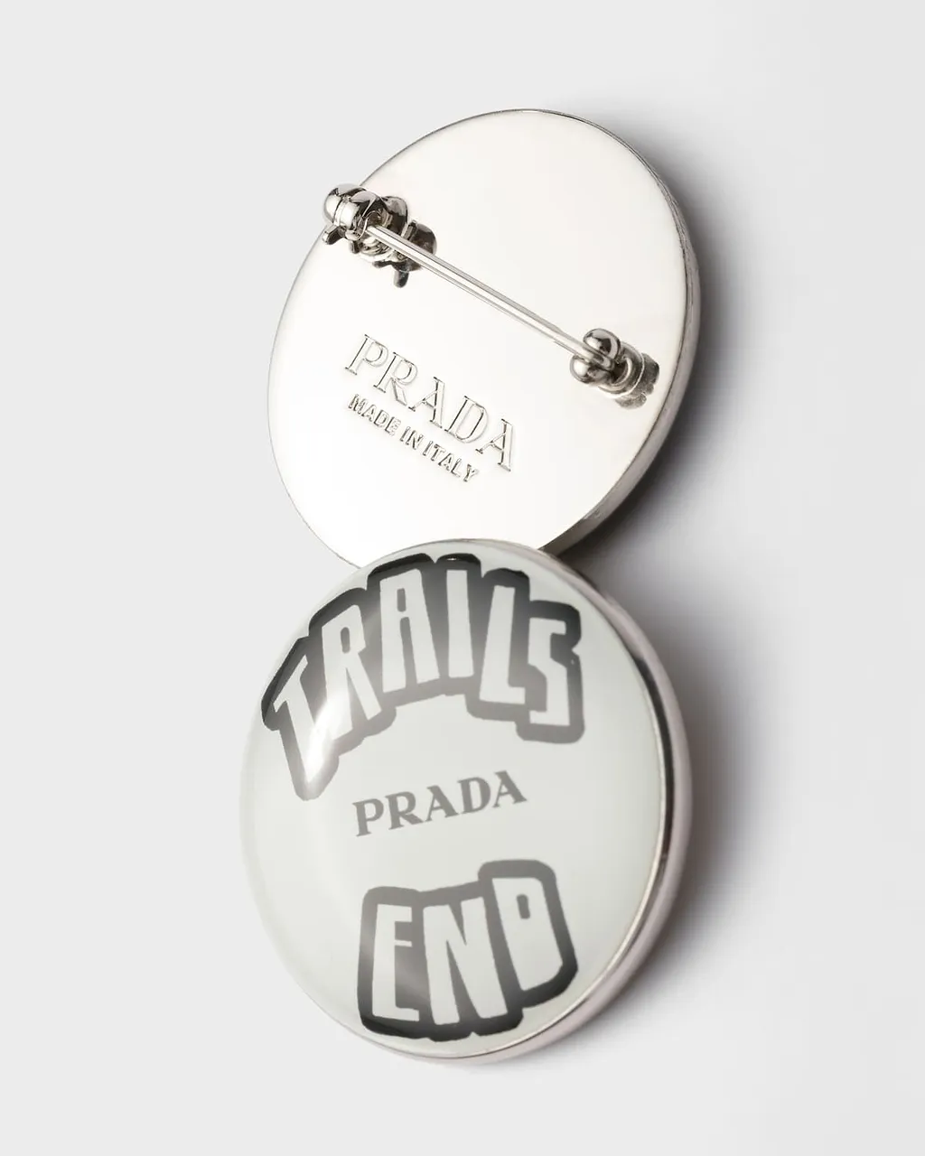 Enameled Metal Brooches
