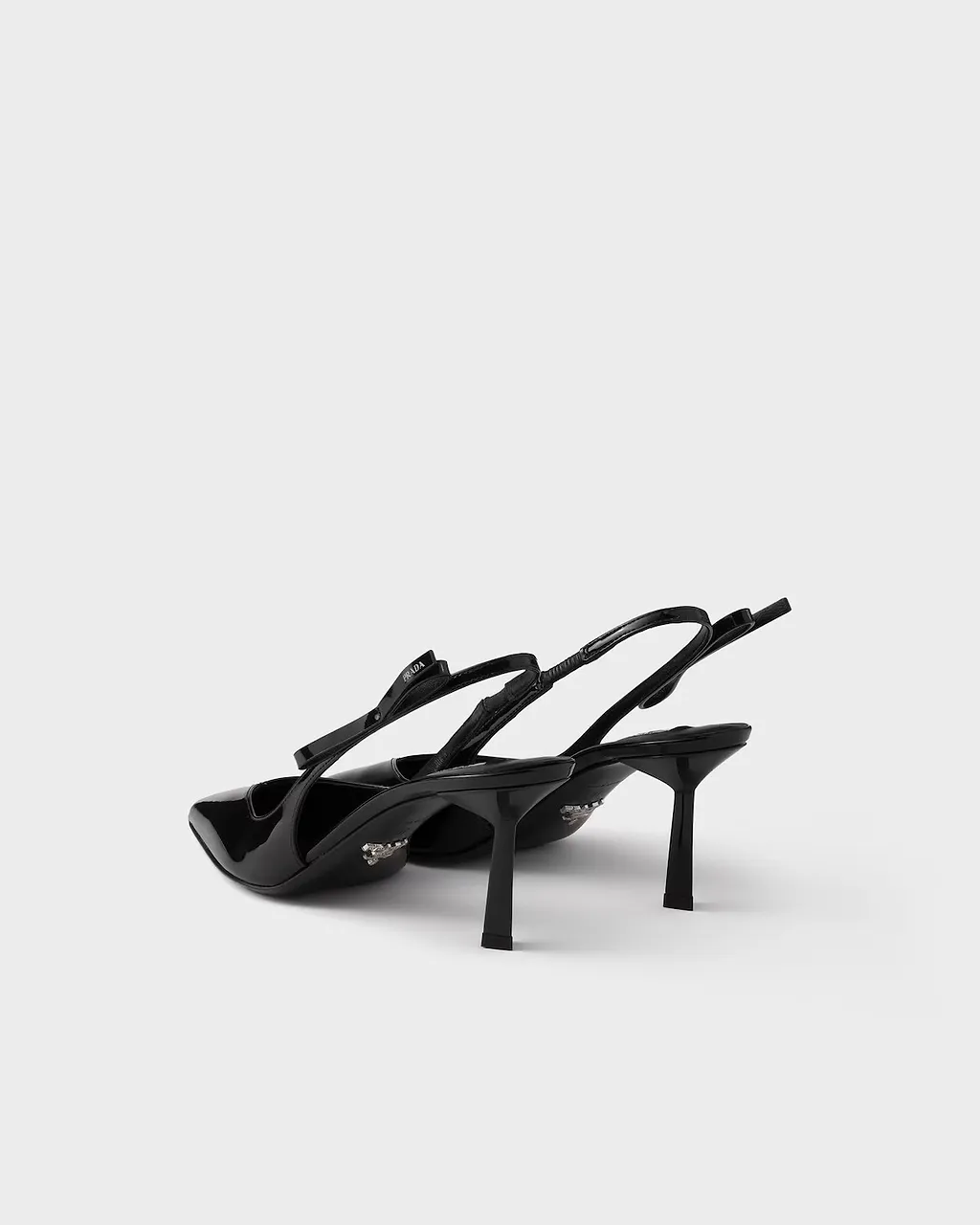 Prada Pointed-Toe Slingback Pumps