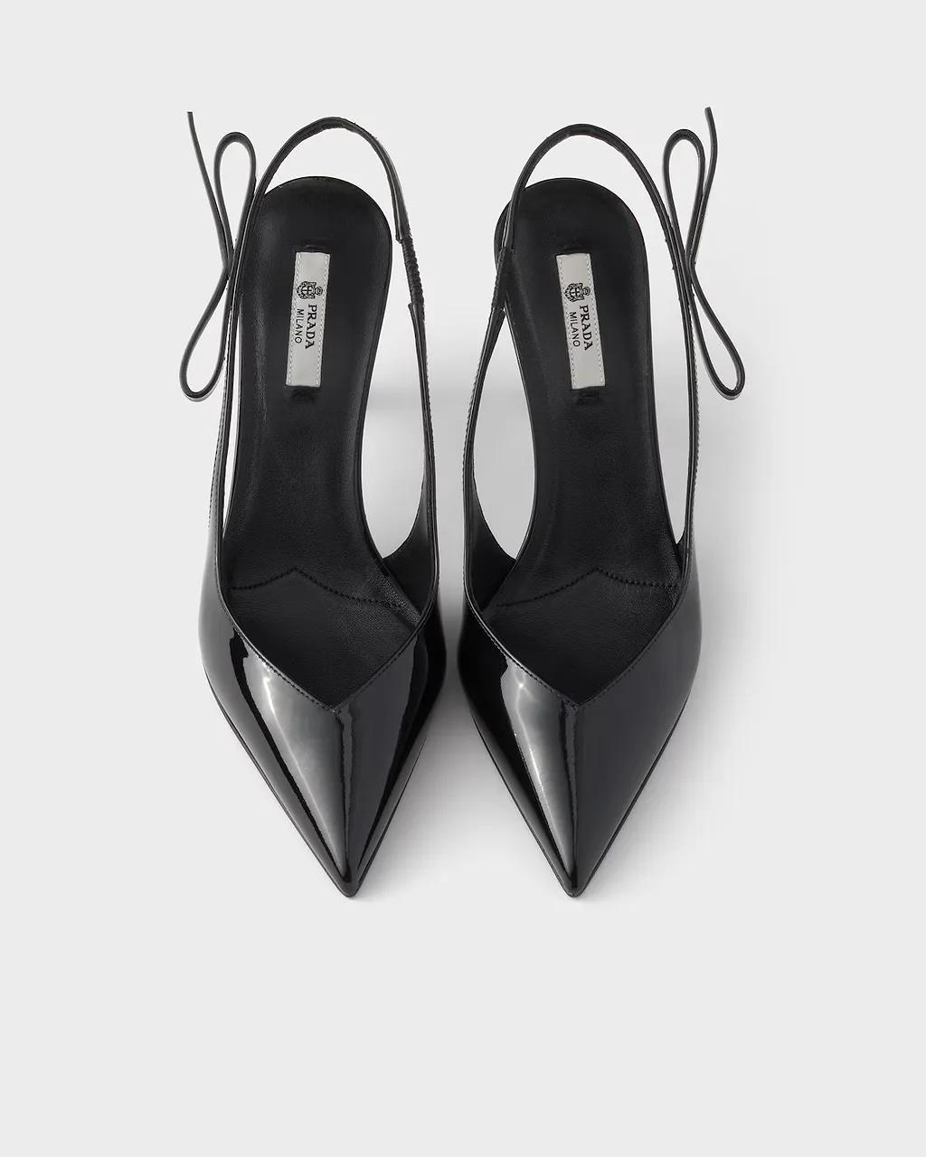 Prada Pointed-Toe Slingback Pumps