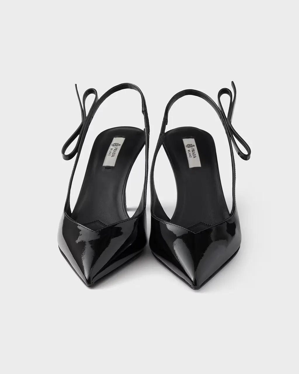 Prada Pointed-Toe Slingback Pumps