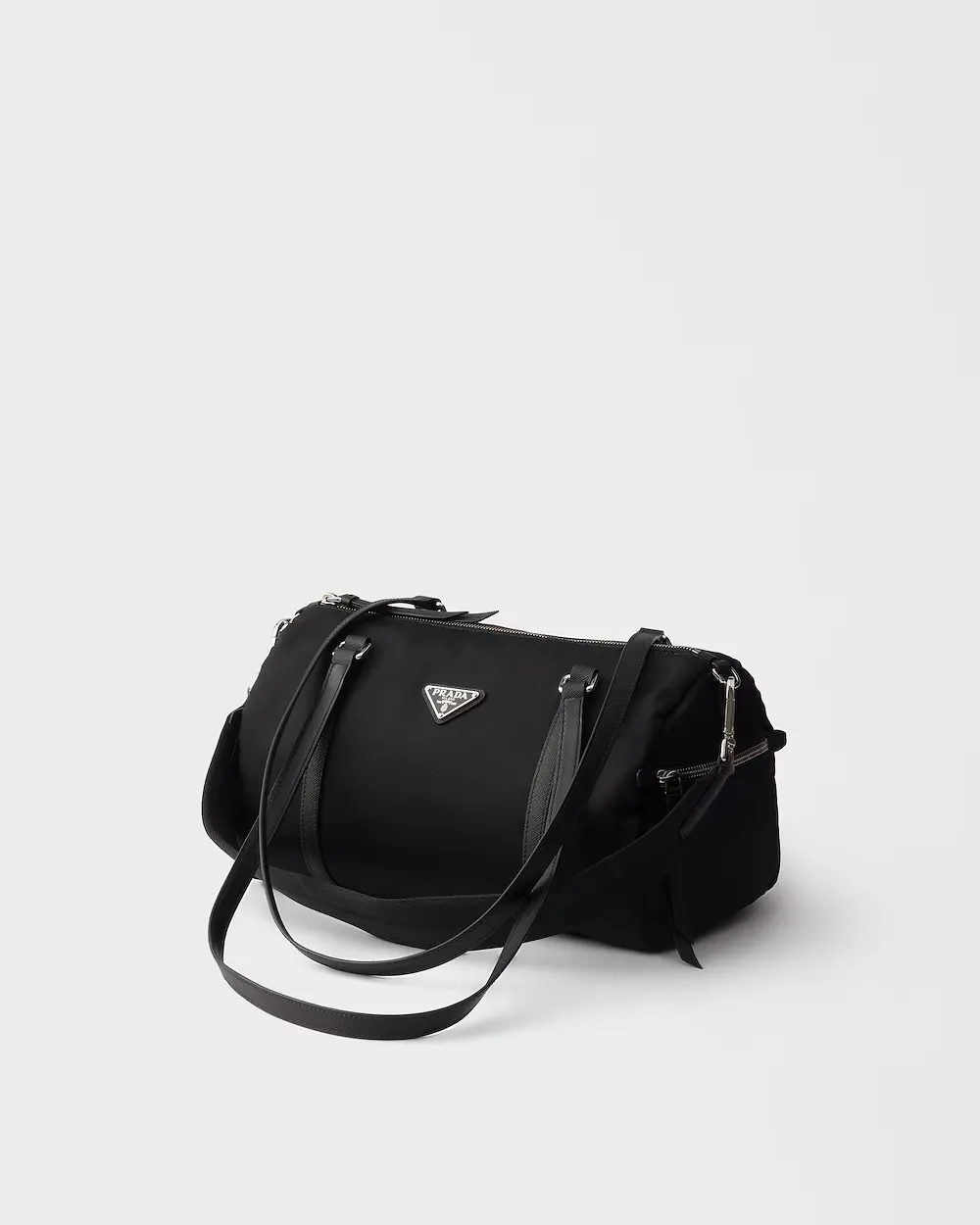 Prada Large Zipped Duffel Bag