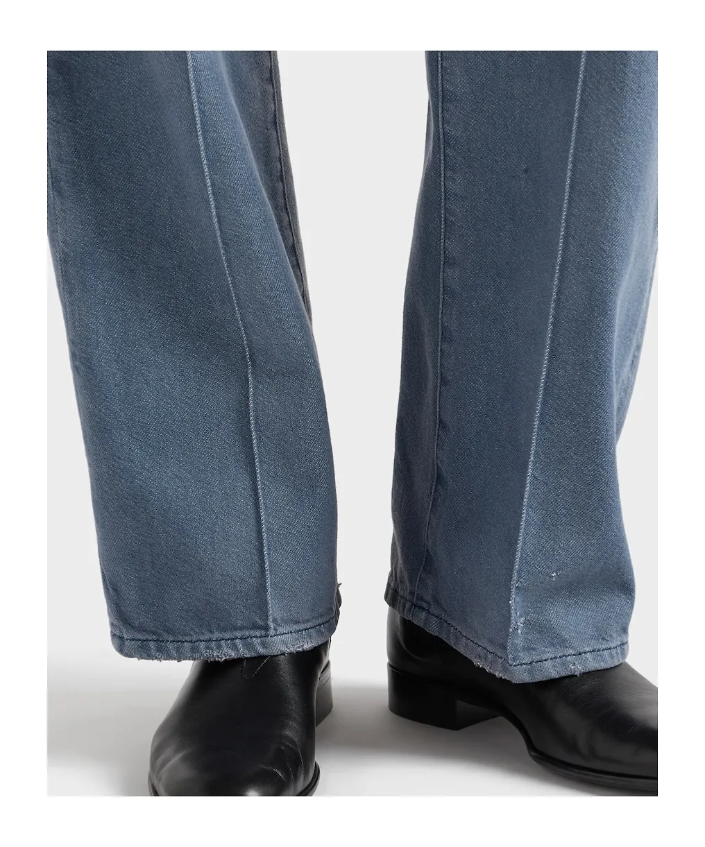 Prada Logo-Patch Denim Jeans