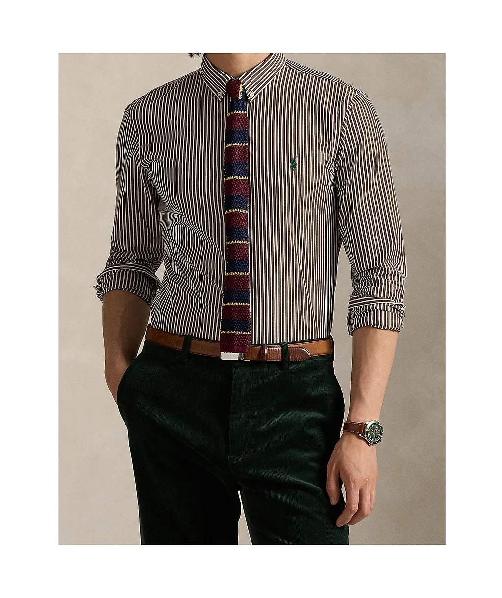 Polo Ralph Lauren All Fit Striped Stretch Poplin Shirt
