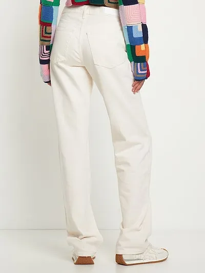 Cotton Straight Jeans