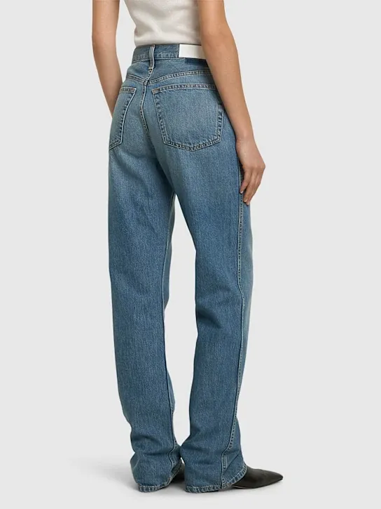 Faded Five-Pocket Jeans