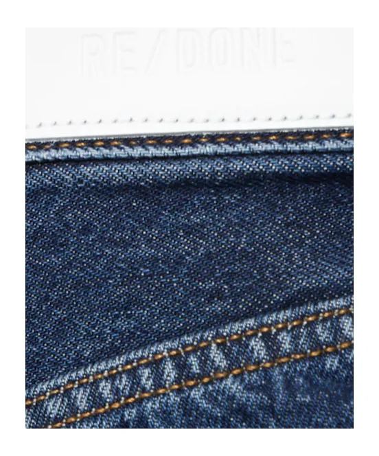 Edge-Fringed Denim Shorts