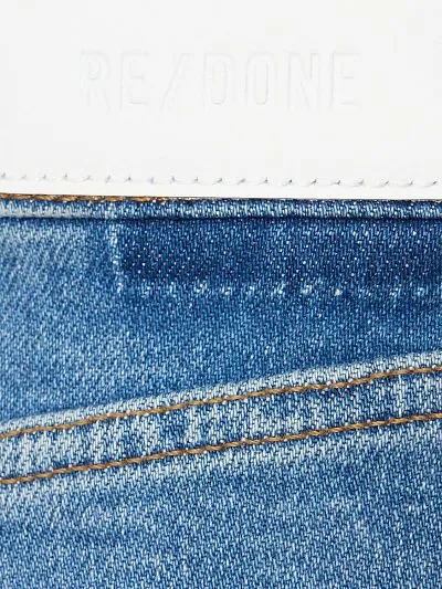 High-Rise Straight Loose Jeans