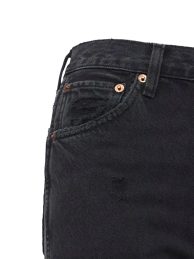 High-Waisted Baggy Jeans