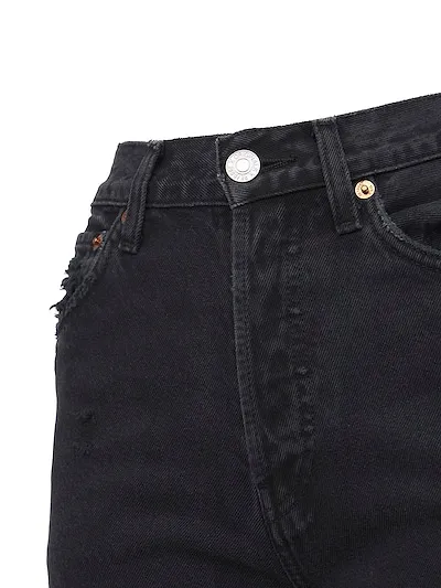 High-Waisted Baggy Jeans