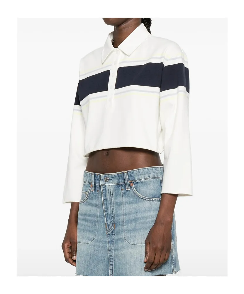 Long-Sleeved Polo Shirt