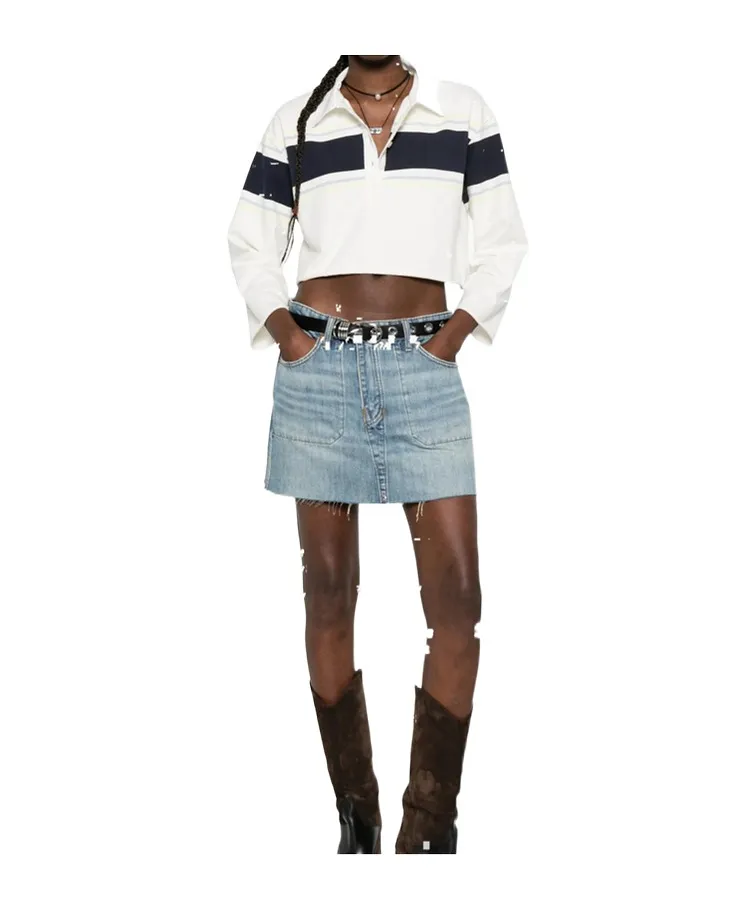 Long-Sleeved Polo Shirt