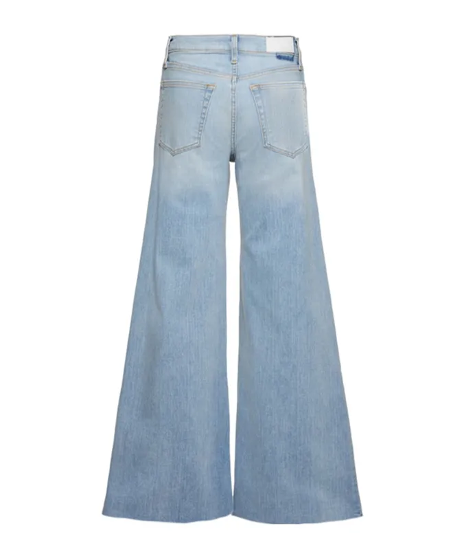Mid Rise Wide Leg Jeans