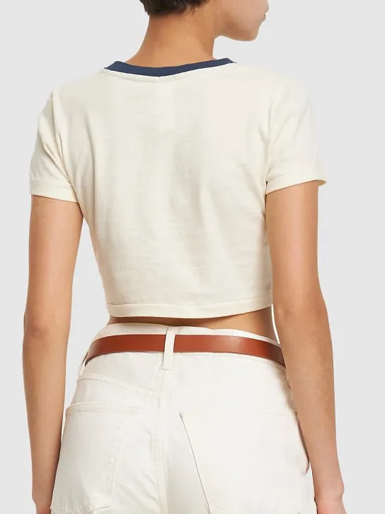 Round-Neck Printed T-Shirt