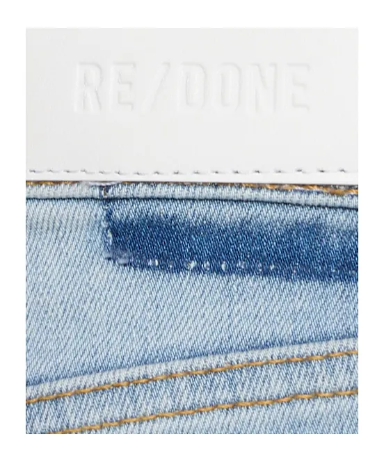 Mid Rise Wide Leg Jeans
