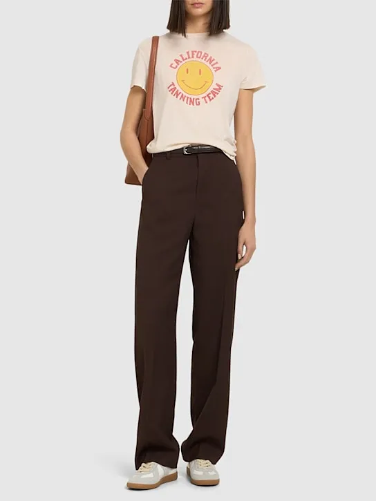 Round-Neck Printed T-Shirt