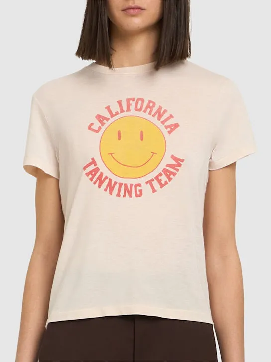 Round-Neck Printed T-Shirt