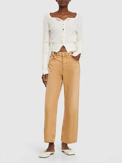 Straight Jeans Pants