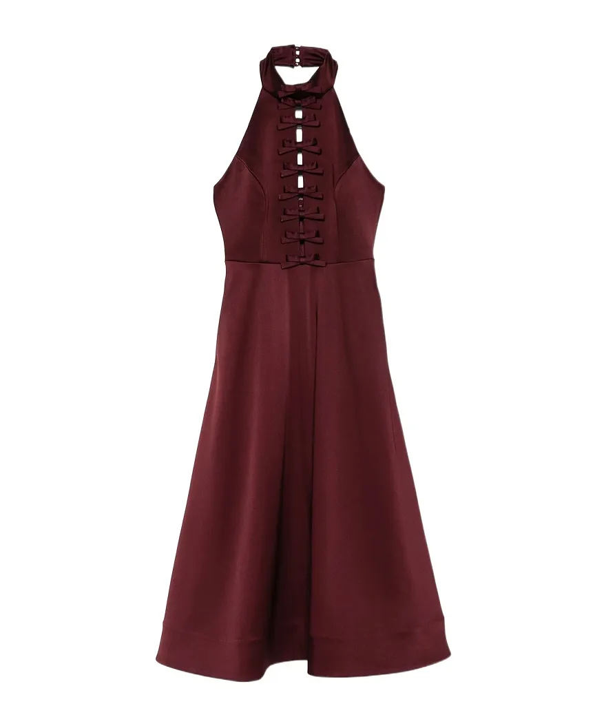 Merlot Midi Dress