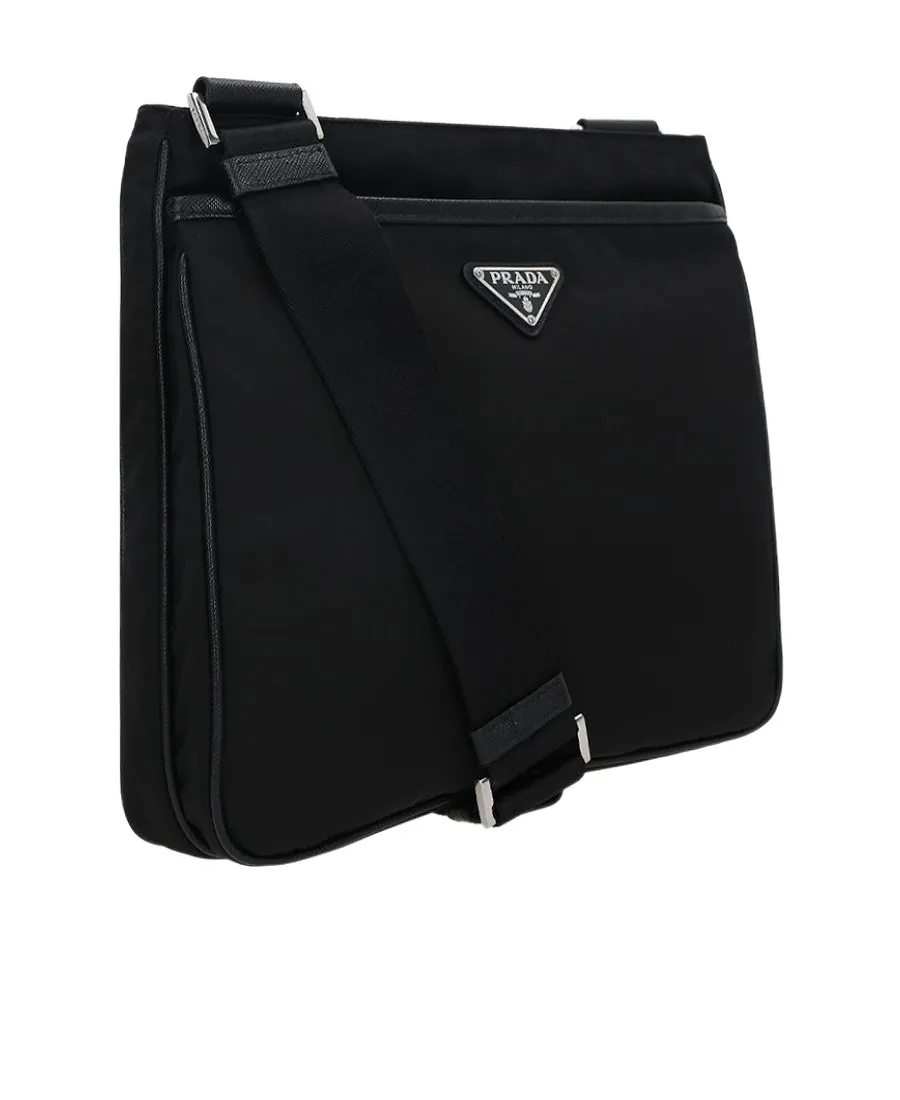 Re-Nylon And Saffiano Shoulder Bag