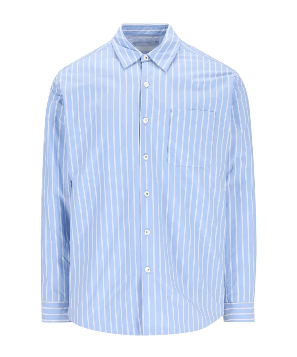 Prada Striped Button-Up Shirt