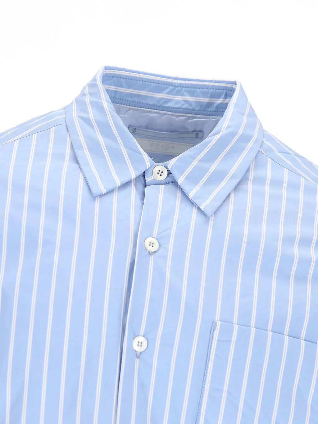 Prada Striped Button-Up Shirt
